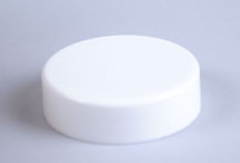 33MM WHITE SMOOTH SIDE / SMOOTH TOP PP CONTINUOUS THREAD (CT) CAP
