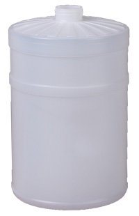 1GALLON NATURAL SERIES D ROUND HDPE WITH 38-400 NECK FINISH