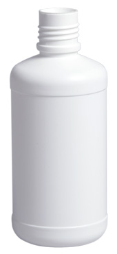 32OZ WHITE MODERN ROUND HDPE