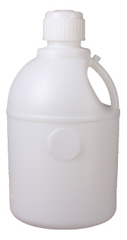 5GALLON CLEAR CARBOY ROUND HDPE WITH 83-400 NECK FINISH