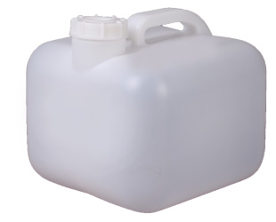 2.5GALLON WHITE CUSTOM FORTPACK HDPE WITH 63-400 NECK FINISH