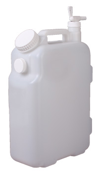 2.5GALLON WHITE CUSTOMER FORTPACK DISPENSER HDPE WITH 63-400 NECK FINISH