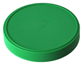 100MM GREEN PP CONTINUOUS THREAD (CT) CAP