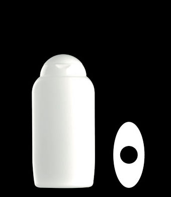 200ML SOLAR OVAL HDPE WITH 21MM NECK