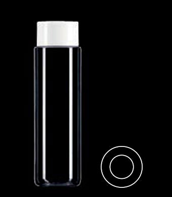 250ML TUBULAR ROUND PETG WITH 20-415 NECK FINISH