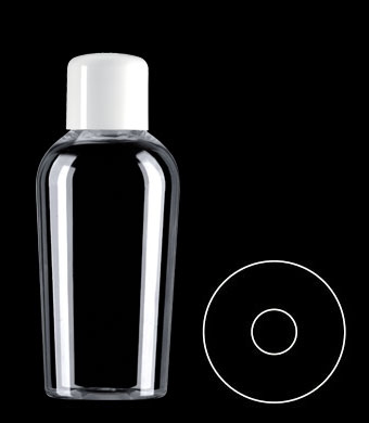 500ML BALTIC ROUND PET WITH 24MM NECK