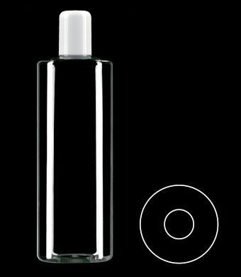 500ML TUBULAR ROUND PET WITH 24-415 NECK FINISH