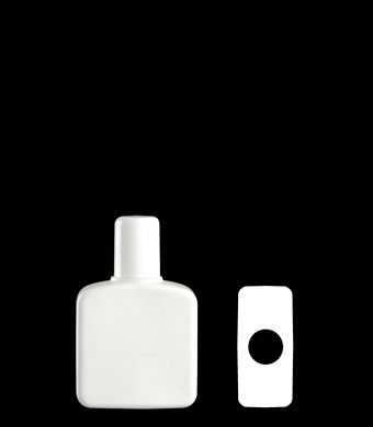 75ML RECTANGULAR HDPE WITH 20-415 NECK FINISH