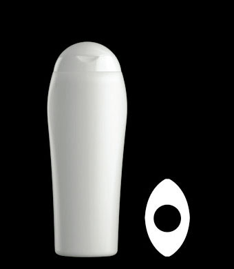 200ML EVOLUTION OVAL HDPE WITH 21MM NECK