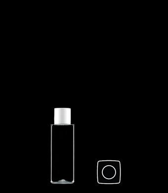 50ML TALL SQUARE PET WITH 20-415 NECK FINISH