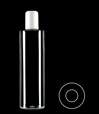 300ML TUBULAR ROUND PET WITH 24-415 NECK FINISH