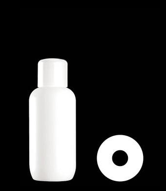 400ML BOSTON ROUND HDPE WITH 22MM NECK