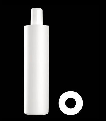 400ML SLIM TUBULAR ROUND HDPE WITH 24-415 NECK FINISH