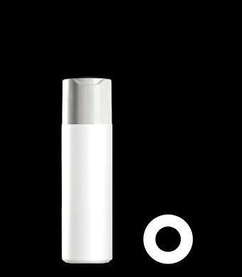200ML TUBULAR ROUND HDPE WITH 24MM NECK