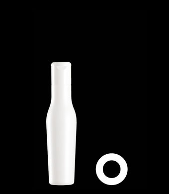 75ML TAPERED ROUND HDPE WITH 20-415 NECK FINISH