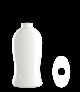 150GRAM SWISH TALC OVAL HDPE