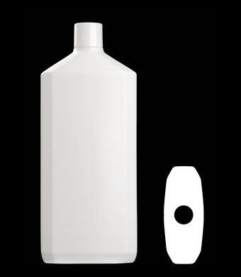 300ML SIROCCO OVAL HDPE WITH 20-415 NECK FINISH