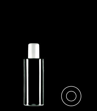 100ML TUBULAR ROUND PET WITH 20-415 NECK FINISH