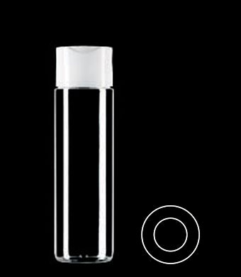 250ML TUBULAR ROUND PETG WITH 24MM NECK