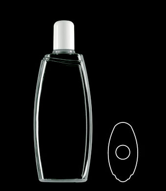 300ML CURZON OVAL PETG WITH 24-415 NECK FINISH