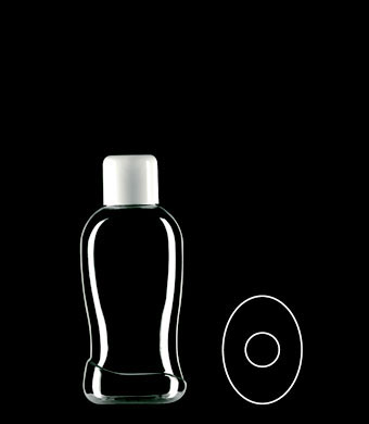 150ML SWISH OVAL PETG WITH 20-415 NECK FINISH
