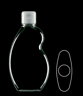 300ML PULSE OVAL PETG WITH 31MM NECK