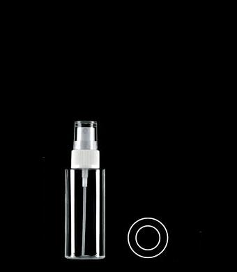 50ML TUBULAR ROUND PET WITH 20-410 NECK FINISH