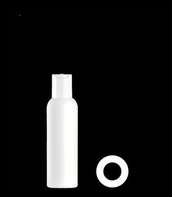 150ML TALL BOSTON ROUND HDPE WITH 24-410 NECK FINISH