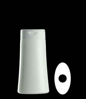 200ML A-LINE OVAL HDPE WITH 23MM NECK