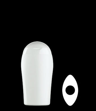 100ML EVOLUTION OVAL HDPE WITH 21MM NECK