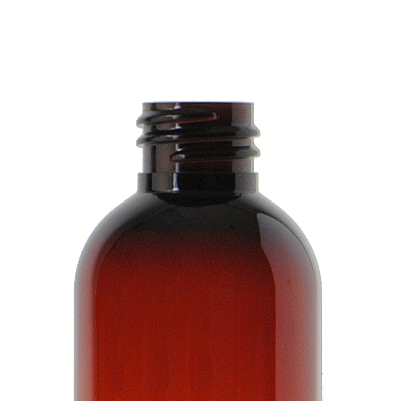 4OZ AMBER COSMO ROUND PET - 20-410-detail image