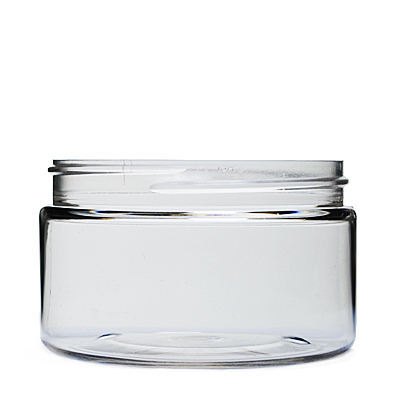 4OZ CLEAR PET LOW PROFILE ROUND - 70-400