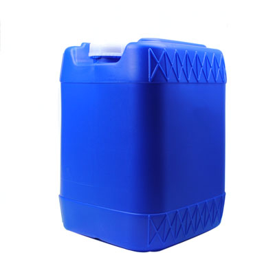 5GALLON BLUE HDPE TIGHTHEAD RECTANGULAR UN APPROVED PLASTIC DRUM - 70MM NECK