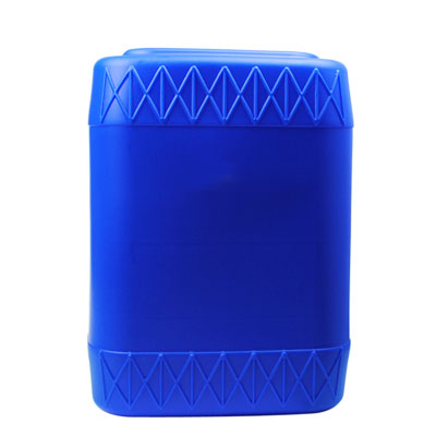 5GALLON BLUE HDPE TIGHTHEAD RECTANGULAR UN APPROVED PLASTIC DRUM - 70MM NECK-detail image