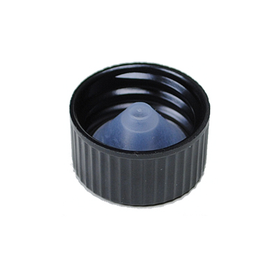PLASTIC CT CLOSURE: 20-4 00 BLACK . PHENOLIC POLYSEAL CONE LINER-detail image