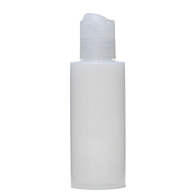 2OZ NATURAL CYLINDER ROUND LDPE PLASTIC BOTTLE -  20-410-detail image