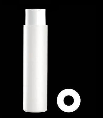 400ML SLIM TUBULAR ROUND HDPE WITH 24MM NECK
