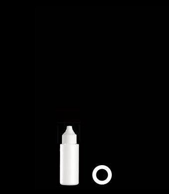 50ML TUBULAR ROUND HDPE WITH 20-410 NECK FINISH