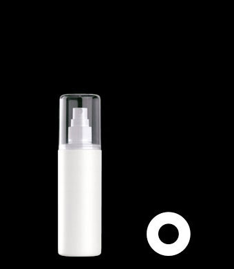125ML NON-AEROSOL TUBULAR ROUND HDPE WITH 24-410 NECK FINISH