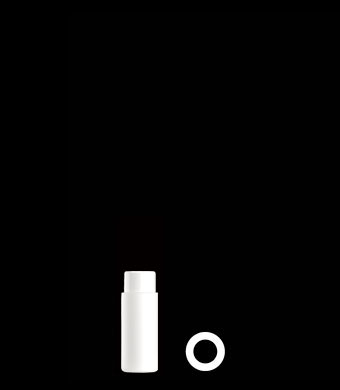 50ML TUBULAR ROUND HDPE WITH 18-415 NECK FINISH