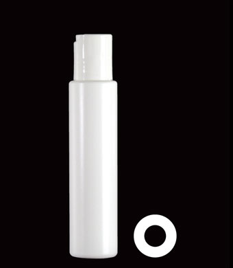 100ML SLIM TUBULAR ROUND HDPE WITH 24-410 NECK FINISH