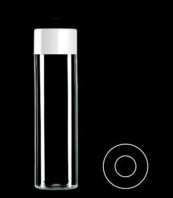 300ML TUBULAR ROUND PETG WITH 24-415 NECK FINISH