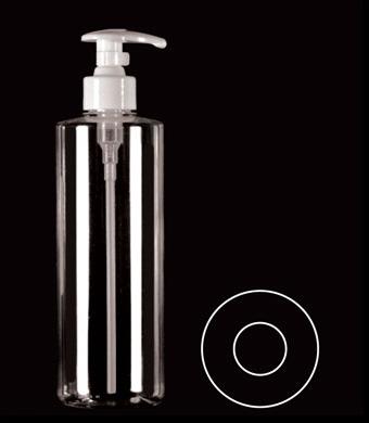 500ML TUBULAR ROUND PETG WITH 28-410 NECK FINISH