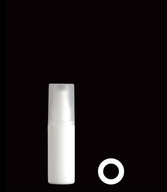50ML NON-AEROSOL TUBULAR ROUND HDPE WITH 22MM NECK