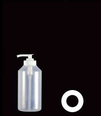 250ML SHORT TUBULAR ROUND HDPE WITH 33-400 NECK FINISH