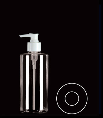 300ML SHORT TUBULAR ROUND PETG WITH 28MM NECK