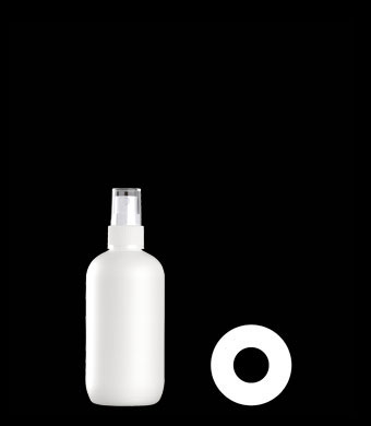 150ML BOSTON ROUND HDPE WITH 20MM NECK