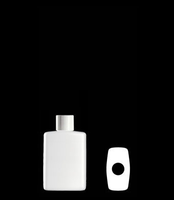 50ML RECTANGULAR HDPE WITH 18-415 NECK FINISH