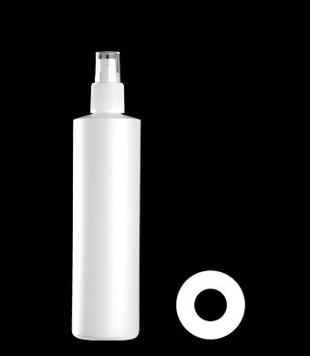 300ML TUBULAR ROUND HDPE WITH 22-415 NECK FINISH