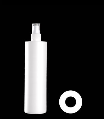 300ML TUBULAR ROUND HDPE WITH 20-410 NECK FINISH